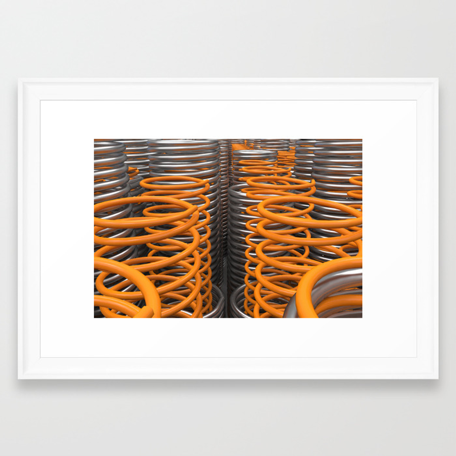 plasticandmetalspringsandcoils222191framedprints MAKING